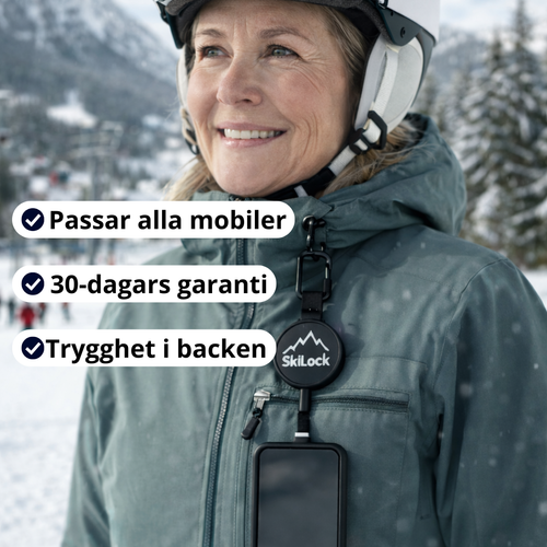 SkiLock - Tappa aldrig mobilen i backen igen
